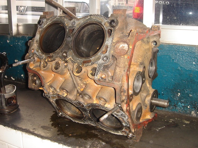 Bloque. Ver cilindro rayado