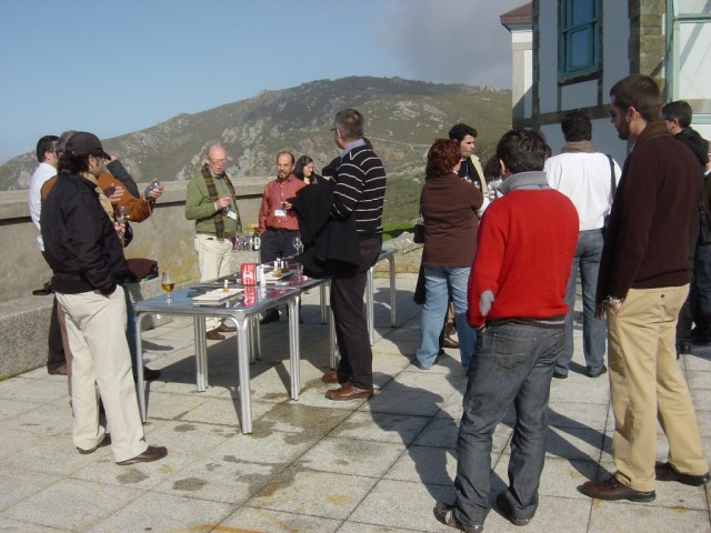 Aperitivo en Finisterre.