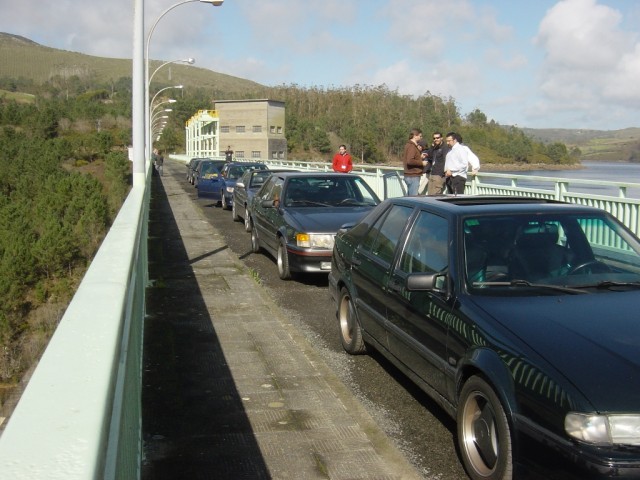 Parada en Ézaro.