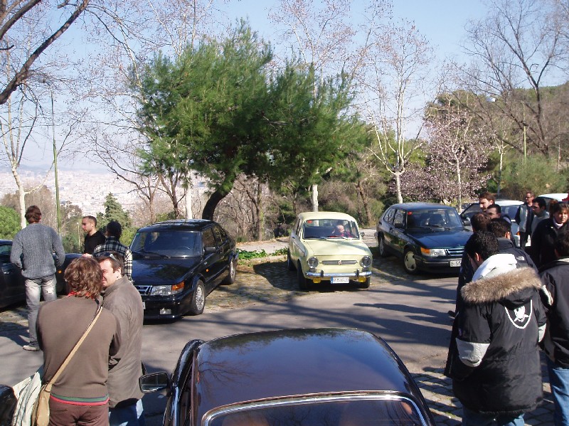 El culopollo entre los dos Saab's