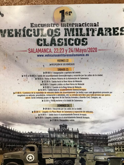 Programa Salamanca Vehículos Militares